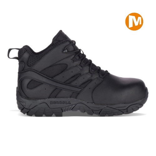 Botas de Seguridad Merrell Moab 2 Mid Tactical Response Waterproof Comp Toe Mujer MX.S.YZX